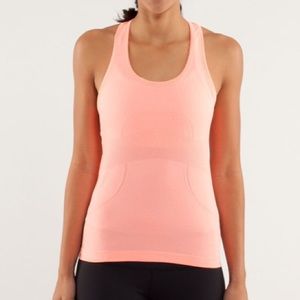 Lululemon Swiftly Tank Pop Orange 4